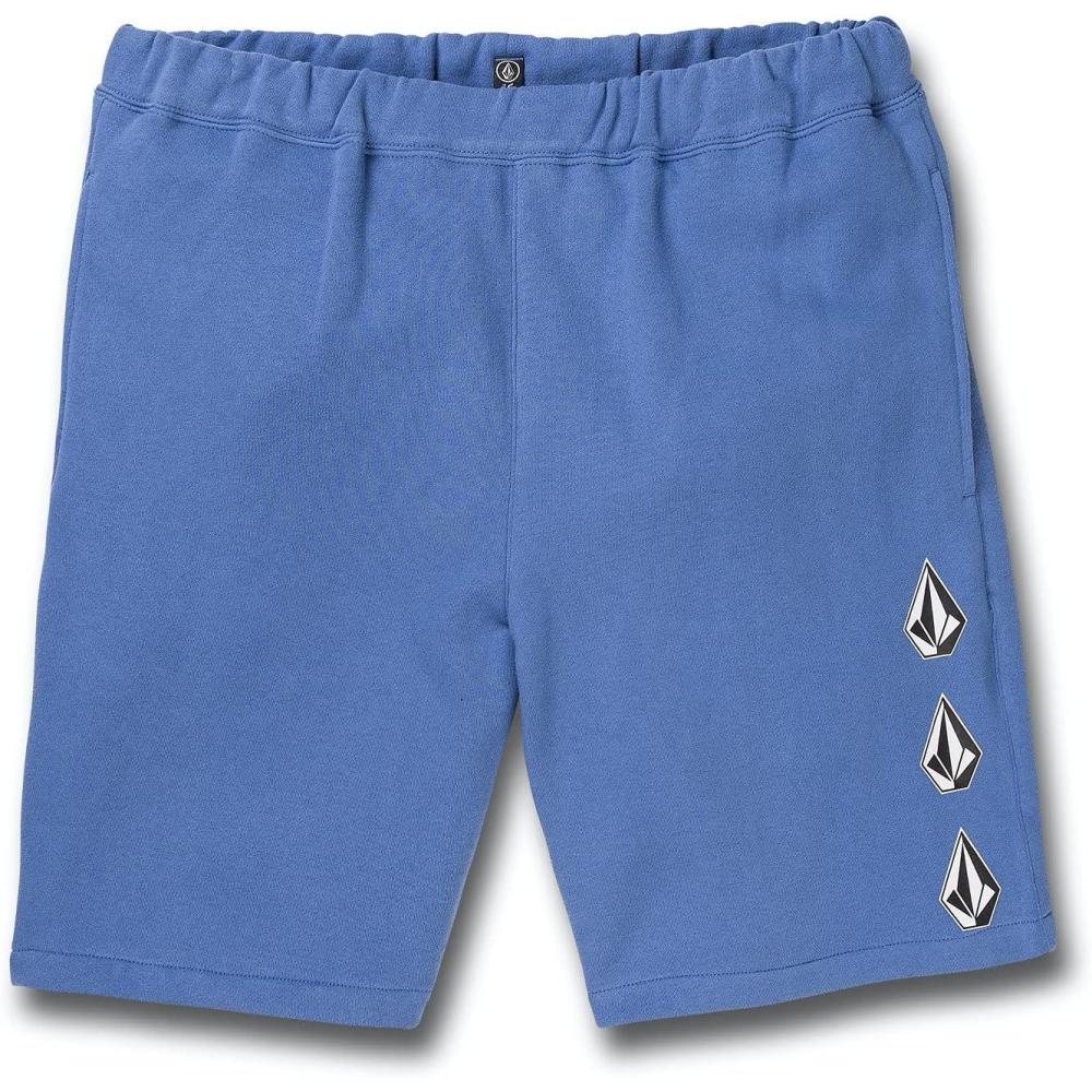 image:imageVolcom Mens Elastic Waist SweatShorts with Drawstring Fleece Lounge Shorts Soft Cotton Blend Relaxed FitRiverside
