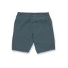 Volcom Men’s Elastic Waist SweatShorts with Drawstring – Fleece Lounge Shorts, Soft Cotton Blend, Relaxed Fit(Cruzer Blue)