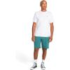 Volcom Men’s Elastic Waist SweatShorts with Drawstring – Fleece Lounge Shorts, Soft Cotton Blend, Relaxed Fit(Ranger Green)