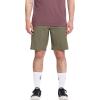 Volcom Men’s Frickin Cross Shred Static 20″ Hybrid Shorts(Surplus Green)