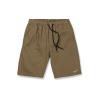 Volcom Men’s Outer Spaced 21″ Elastic Waist Cord Short(Wintermoss)