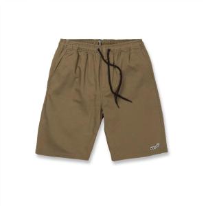 Volcom Men’s Outer Spaced 21″ Elastic Waist Cord Short(Wintermoss)