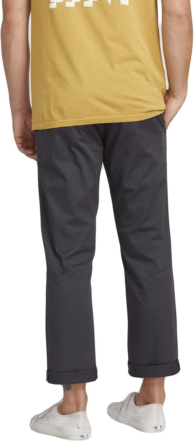 image:imageVolcom Mens Frickin Modern Stretch Chino Pant Everyday Wear Slim Fit Stretch Twill PantsCharcoal Grey