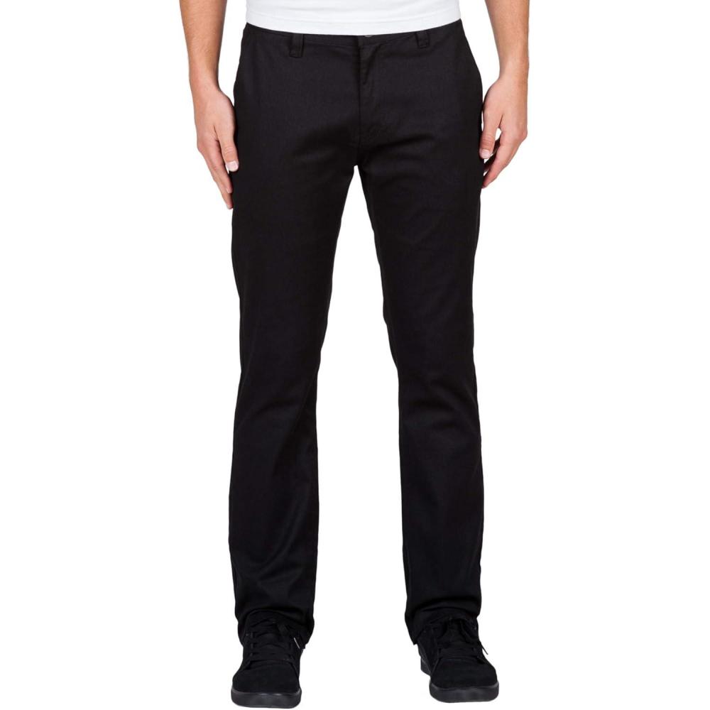 image:imageVolcom Mens Frickin Modern Stretch Chino Pant  Everyday Wear Slim Fit Stretch Twill PantsBlackout