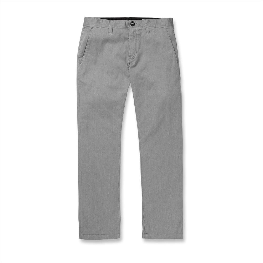image:imageVolcom Mens Frickin Modern Stretch Chino Pant Everyday Wear Slim Fit Stretch Twill PantsGrey Blue