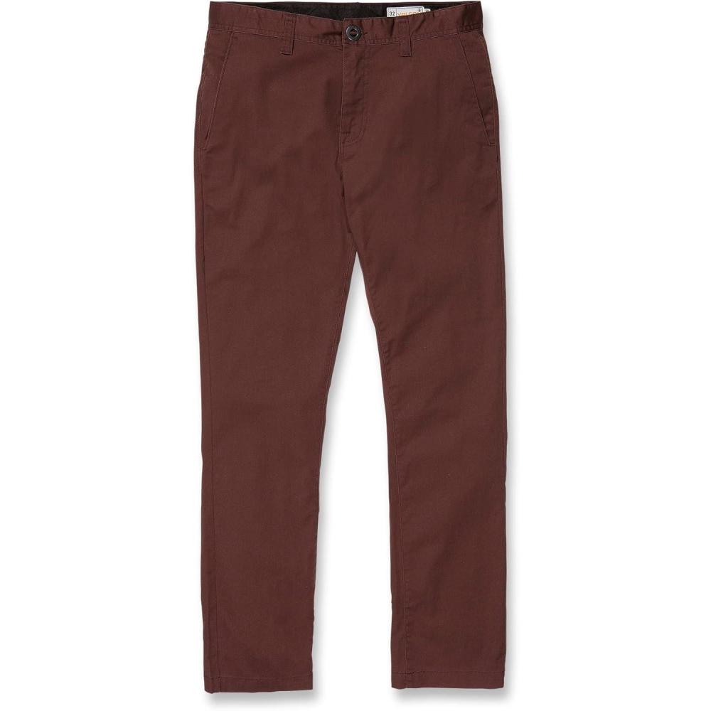 image:imageVolcom Mens Frickin Slim Chino PantMahogany
