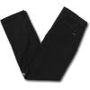 Volcom Mens Frickin Modern Stretch Chino Pant – Everyday Wear Slim Fit Stretch Twill Pants(Blackout)