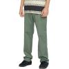 Volcom Mens Frickin Modern Stretch Chino Pant – Everyday Wear Slim Fit Stretch Twill Pants(Light Olive)