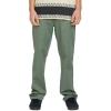 Volcom Mens Frickin Modern Stretch Chino Pant – Everyday Wear Slim Fit Stretch Twill Pants(Light Olive)