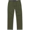 Volcom Mens Frickin Modern Stretch Chino Pant – Everyday Wear Slim Fit Stretch Twill Pants(Squadron Green)
