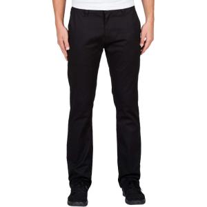 Volcom Mens Frickin Modern Stretch Chino Pant – Everyday Wear Slim Fit Stretch Twill Pants(Blackout)