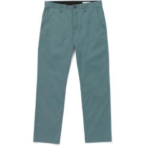 Volcom Mens Frickin Modern Stretch Chino Pant – Everyday Wear Slim Fit Stretch Twill Pants(Service Blue)