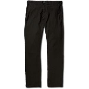 Volcom Men’s Frickin Slim Chino Pant(Black Black)