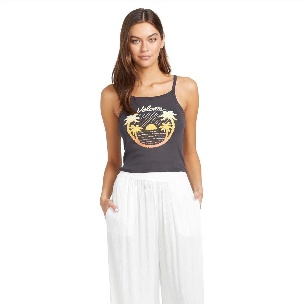 image:imageVolcom Womens 1991 Strappy Tank TopVintage Black