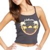 Volcom Women’s 1991 Strappy Tank Top(Vintage Black)