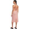Volcom Women’s Race 2 Space Fitted Midi Length Halter Dress(Multi)