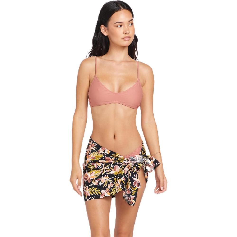 image:imageVolcom Womens Swimsuit Coverups for Beach Poolside Resort WearSeaweed Green