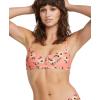 Volcom Women’s Bikini Top- Removable Cups, Adjustable Straps, Underwire Support- Beach & Pool Wear(Sun)