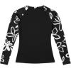 Volcom Women’s Simply Core Long Sleeve Rashguard UPF 50+(Almond Black)