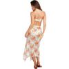 Volcom Women’s Swimsuit Cover-ups for Beach, Poolside, Resort Wear(White Combo)