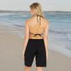 Volcom womens Simply Solid 11-inch Classic Swim Boardshort(Black-a)