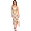 Volcom Women’s Swimsuit Cover-ups for Beach, Poolside, Resort Wear(White Combo)