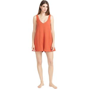 Volcom Women’s Swimsuit Cover-ups for Beach, Poolside, Resort Wear(Dust Red)