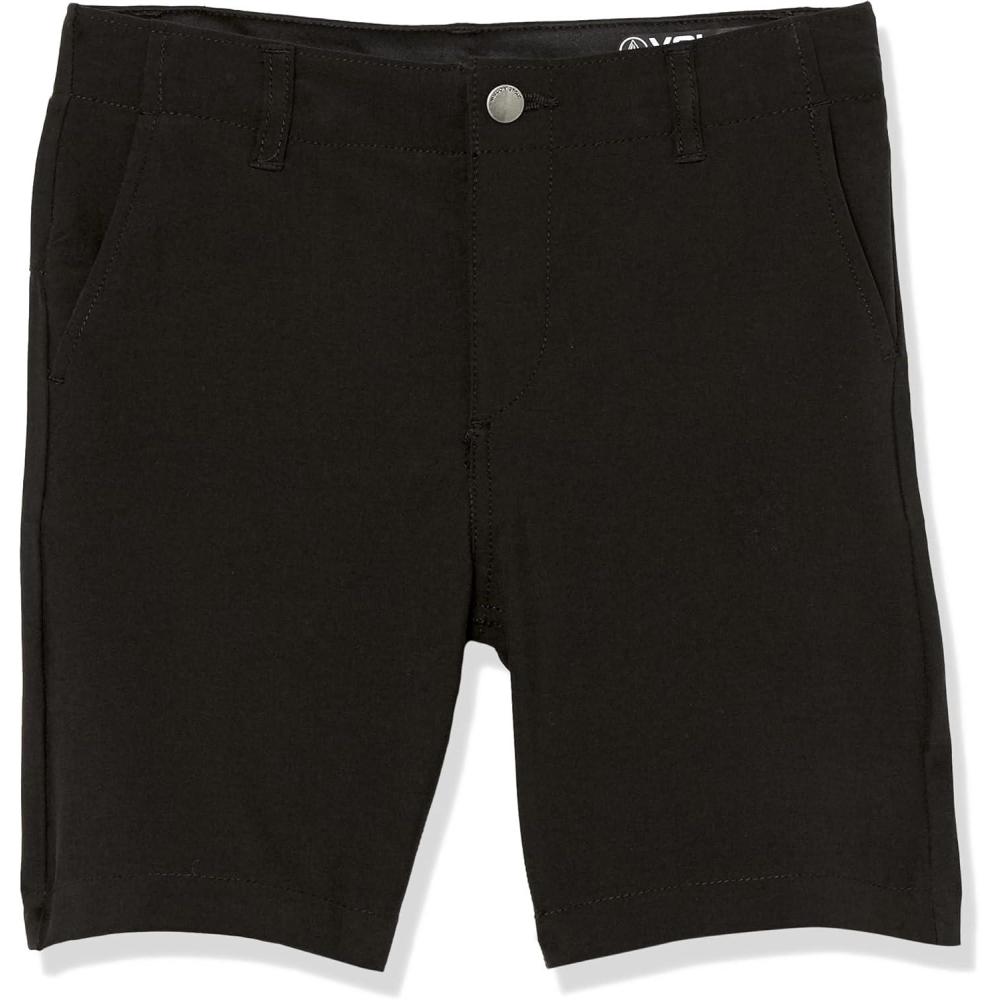 image:imageVolcom Boys Kerosene Hybrid Chino ShortsBlack