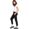 Volcom Womens Stone Stacked Slim Fit Jogger Pant(Black)