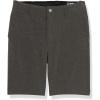 Volcom Boys’ Kerosene Hybrid Chino Shorts(Charcoal Heather)