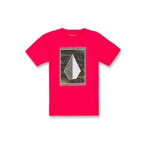 Volcom Boys Concourse Short Sleeve Tee (Big Boys & Little Boys Sizes)(Ribbon Red)