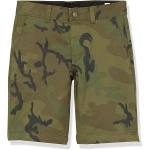 Volcom Boys’ Vmonty Stretch Short 17(Green Combo)
