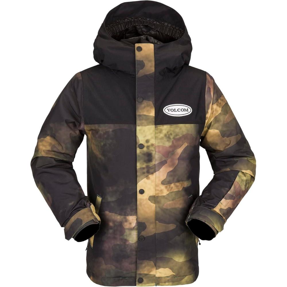 image:imageVolcom boys Stone 91 Insulated Snowboard Winter JacketCamouflage S3