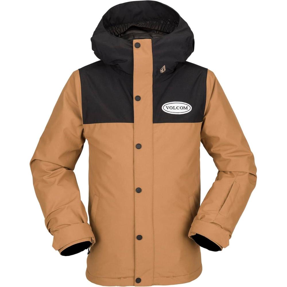 image:imageVolcom boys Stone 91 Insulated Snowboard Winter JacketCaramel S3