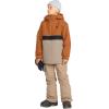 Volcom Boys’ Sluff Insulated Snowboard Winter Jacket(Caramel S5)