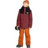 Volcom boys Stone 91 Insulated Snowboard Winter Jacket(Redwood)