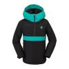 Volcom Boys’ Sluff Insulated Snowboard Winter Jacket(Black S4)