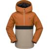 Volcom Boys’ Sluff Insulated Snowboard Winter Jacket(Caramel S5)