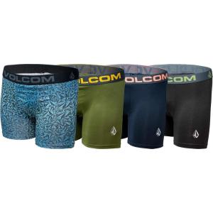 Volcom Boys Boxer Briefs Performance Underwear(Multi/Green/Blue/Black)