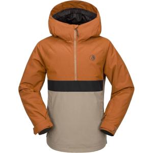 Volcom Boys’ Sluff Insulated Snowboard Winter Jacket(Caramel S5)