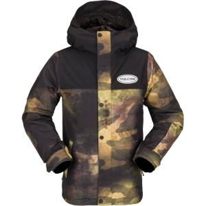 Volcom boys Stone 91 Insulated Snowboard Winter Jacket(Camouflage S3)