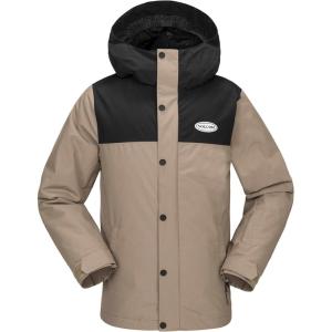 Volcom boys Stone 91 Insulated Snowboard Winter Jacket(Chestnut Brown S5)