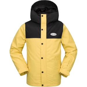 Volcom boys Stone 91 Insulated Snowboard Winter Jacket(Dark Yellow S5)