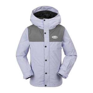 Volcom boys Stone 91 Insulated Snowboard Winter Jacket(Lilac Ash S4)