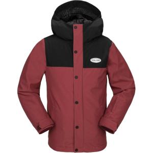 Volcom boys Stone 91 Insulated Snowboard Winter Jacket(Redwood)