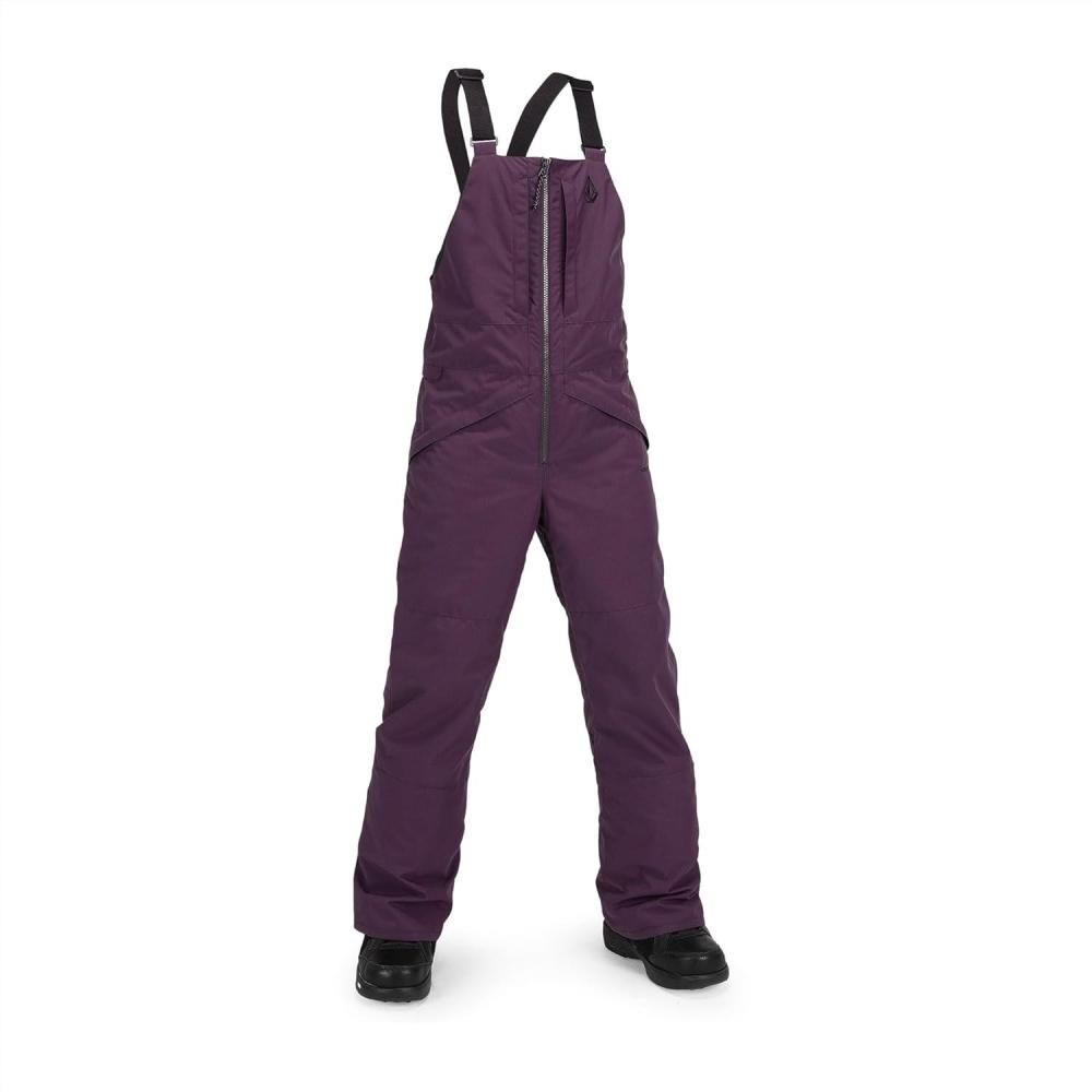 image:imageVolcom Boys Youth Barkley Bib Overall Snowboard PantBlackberry S4