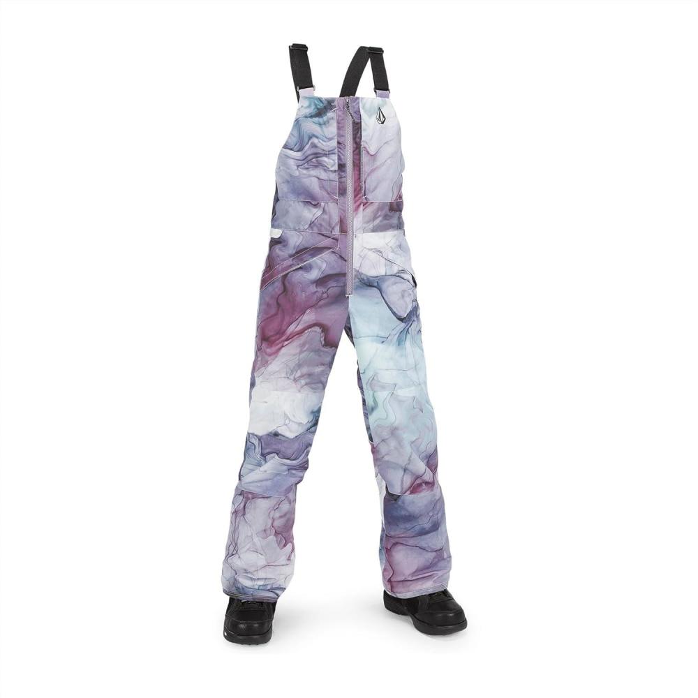 image:imageVolcom Boys Youth Barkley Bib Overall Snowboard PantGlacier Ink S4