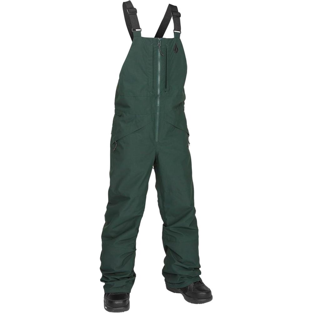 image:imageVolcom Boys Youth Barkley Bib Overall Snowboard PantScarab S5