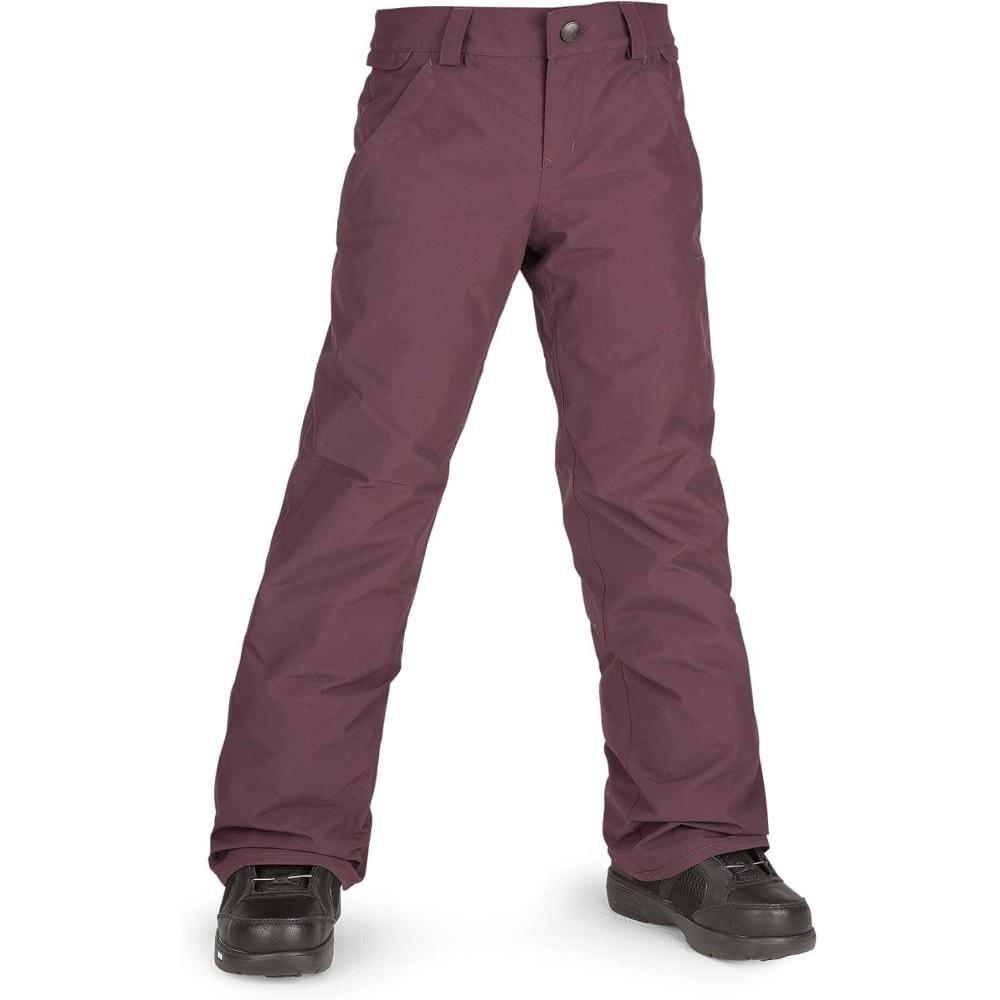 image:imageVolcom Girls Frochickidee Insulated Snowboard PantBlack Plum S3