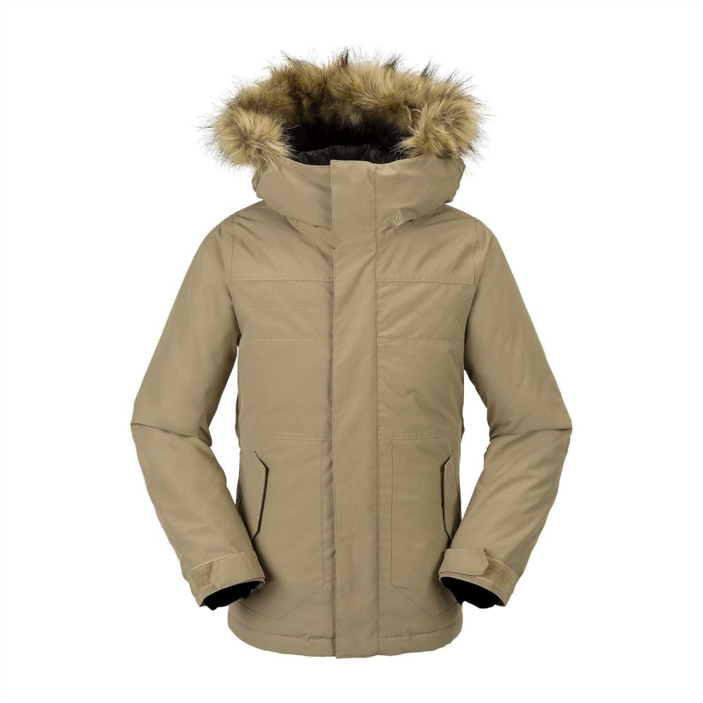 image:imageVolcom Girls So Minty Insulated Snow JacketDark Khaki S4